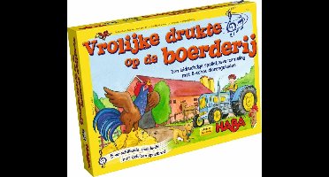 Haba Vrolijke Drukte op de Boerderij - Geluidenspelletjes verzameling - Bordspel
