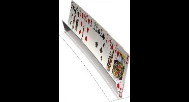 Comforthulpmiddelen Kaartenhouder plastic dubbelzijdig