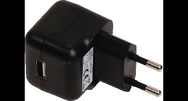Valueline VLMP11955B Usb Ac-lader Usb A Female - Ac-huisaansluiting Zwart
