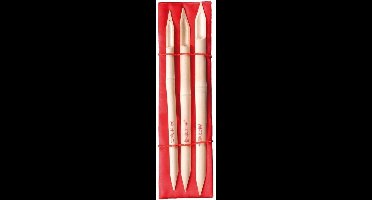 Bamboe- Rietpen / 3 stuks assorti - 20 cm