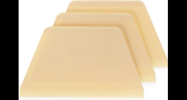 HENDI Set van 3 deegschrapers – polypropyleen – vaatwasmachinebestendig – 216x128 mm