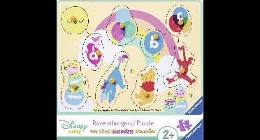 Ravensburger houten puzzel Winnie the Pooh en zijn vrienden - 9 stukjes