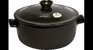 Emile Henry Kookpan rond - Ø285mm - Fusain