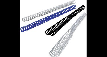 GBC ClickBind - 16 mm - 34 Ringe - A4 (210 x 297 mm) - 145 Blätter - Schwarz - 50 Stck. wiederverschließbare Bindekämme