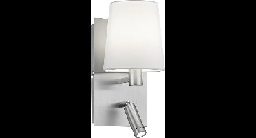 TRIO Merlot Wandlamp met lampenkap - E14 - 1 lichts - D 175 mm - Staal