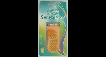 Gillette Sensor excel for women scheerhouder + 1 scheermesje