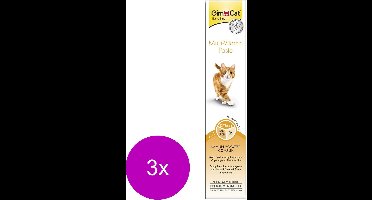 Gimcat Multi-Vitamin Pasta Vitamin - Kattensnack - 3 x 50 g
