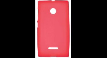 MW TPU Case Rood voor Microsoft Lumia 435