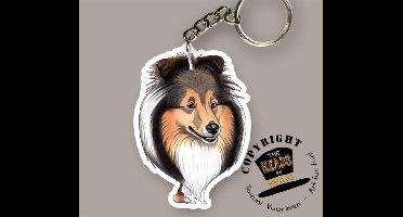 Sleutelhanger Hond Shetland Sheepdog