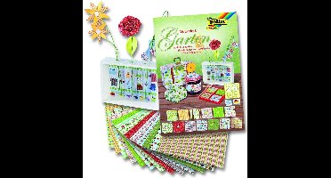 Folia Motiefpapier Hobby Creatief - Garden - Tuin - 24 x 34 cm.