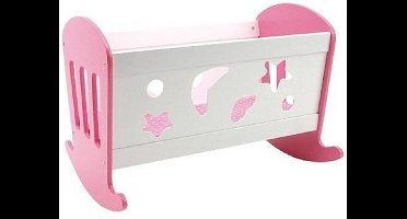 Houten Poppen Schommelbedje