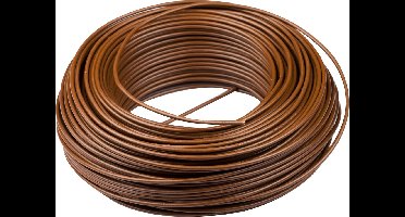 Profile VOB / VD-draad - bruin - 2,5mm² - 100 meter
