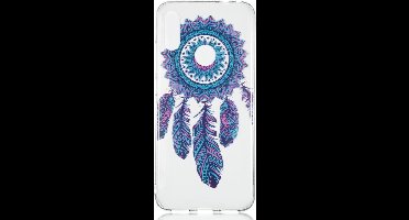 Shop4 - Geschikt voor Xiaomi Redmi Note 7 Hoesje - Zachte Back Case Dromenvanger Kleurrijk