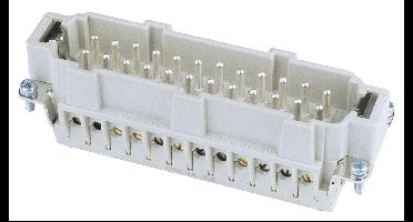 ILME Plug Insert 24-pin 16A,Screw Terminal