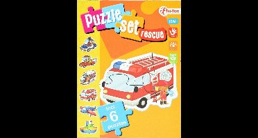 Toi-toys Legpuzzel Set Hulpdiensten Junior Karton 15 Stukjes