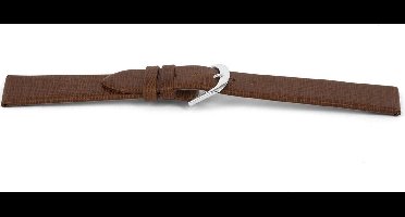 Horlogeband G455 Italian Bruin Leder 20x18
