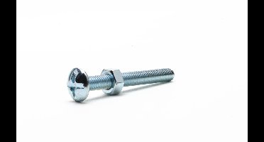 KACHELBOUT + MOER STAAL VERZINKT 6 ST M6 X 50 MM