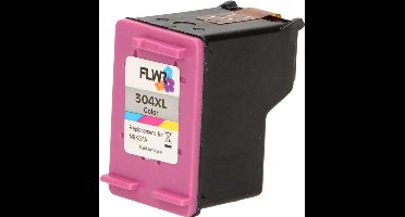 FLWR - Inktcartridge / 304XL / Kleur - Geschikt voor HP