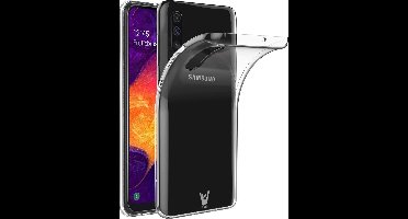 Hoesje geschikt voor Samsung Galaxy A30s - Back Cover Case ShockGuard Transparant
