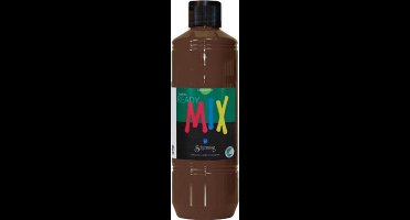 Plakkaatverf - Bruin - Milieuvriendelijk - Matt - Greenspot - 500 ml - Waterbasis - Uitstekende Dekking - Voor Papier, Karton en Hout - Droogt Snel en Gemakkelijk Verwerkbaar