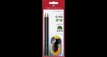 Potloodset Faber-Castell Grip 2001 diermotieven