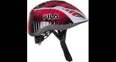 Fila Helm - Rood/zwart - 47-51 cm - XS
