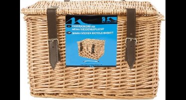 M-Wave fietsmand voor Universal bruin 40 x 33 x 25,5 cm