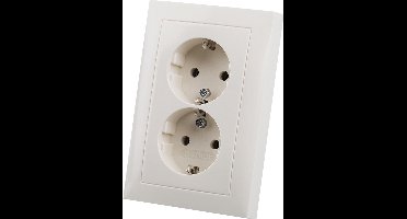 Berker Wandcontactdoos s1 Dubbel Ra