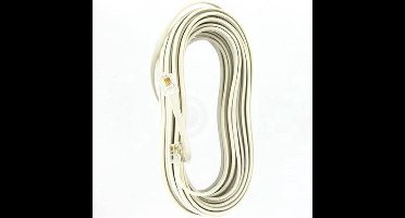 Kopp telefoonsnoer modulair 10m