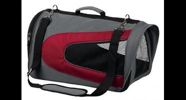 Trixie Torba Transporttas  Alina Nylon 54 Cm grijs - rood