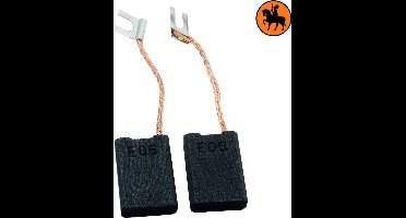 Koolborstelset voor Black & Decker frees/zaag P5912 - 6,3x16x22,5mm
