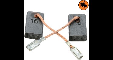 Koolborstelset voor Bosch GWS 10-125 C - 5x10x16mm