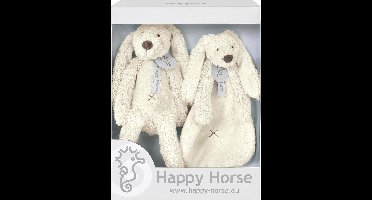 Happy Horse Geschenkverpakking Konijn Richie Wit Knuffel no. 1 - 28 cm / Knuffeldoekje