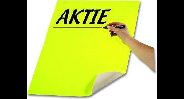 prijskaartkarton Folia 24x34cm 50 vel fluorgroen