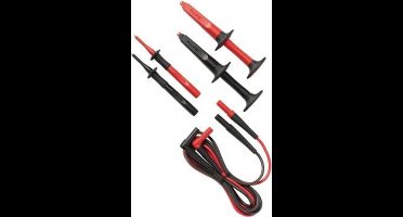 Fluke TL223-1 Veiligheidsmeetsnoerenset Banaanstekker 4 mm Banaanstekker 4 mm 1.50 m Zwart, Rood 1 stuk(s)