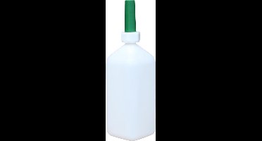 Excellent Ingeef Drencher - Tuit los - Schenk tuit - Kunststof - Dop - Dispenser - Inclusief fles - Groen - 2 L