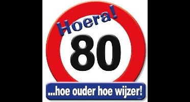Paperdreams - Huldeschild - 80 Jaar