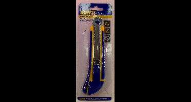 KINZO 71843 3 Blades SnapOff Utility Knife YellowBlue