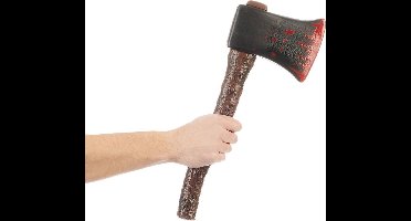 Vegaoo - Klein bebloedend bijl Halloween - Gekleurd - One Size