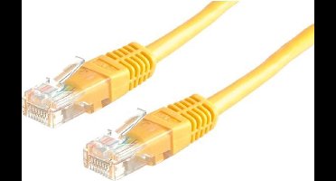 ROLINE UTP patchkabel Cat5e geel 15m