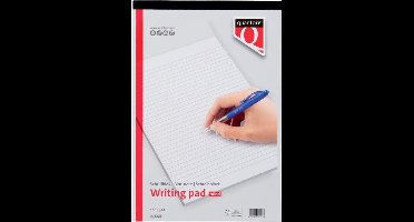 Schrijfblok Notitieblok Quantore Basic A4 Lijn 100 vel - 60Gram