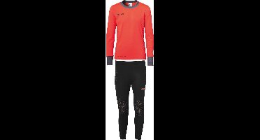 Uhlsport Score Goalkeeper Set  Sportshirt performance - Maat 116  - Unisex - rood/grijs/zwart