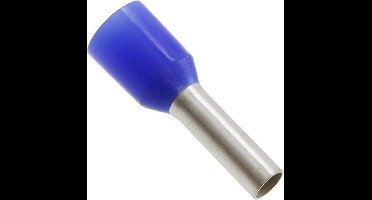 Weidmüller 9004360000 Adereindhulzen 2.5 mm² Deels geïsoleerd Blauw 500 stuk(s)