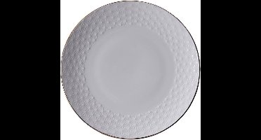 Tokyo Design Studio - Nippon White Gold Rim Plate 27.5cm Star