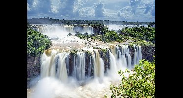 Ravensburger puzzel Watervallen Iguazu, BraziliÃ« - Legpuzzel - 2000 stukjes