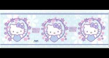 Hello Kitty 3D Zelfklevende Behangrand