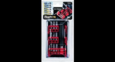 Piranha luxe 19 delige bitset