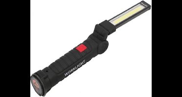 4 in 1 werklamp COB LED - 5W - oplaadbaar - klein