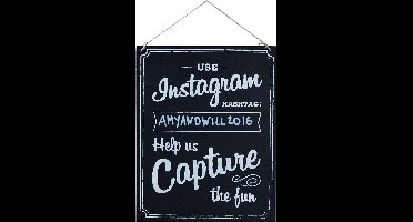 Ginger Ray - Ginger Ray - Tekstbord Use Instagram Hashtag