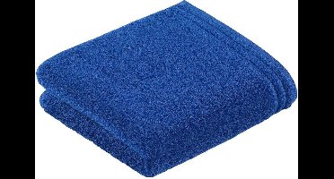 Vossen handdoek Calypso feeling 50x100 reflex blue